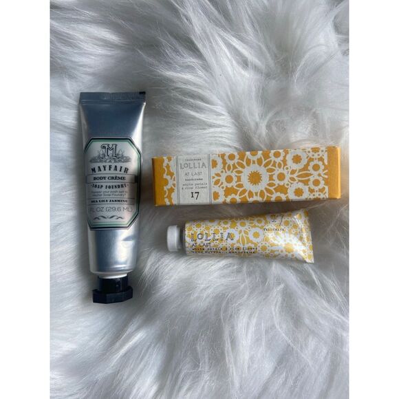 Mayfair Body Creme Moisturizer &‎ Lillia At Last Handceam - Picture 1 of 5